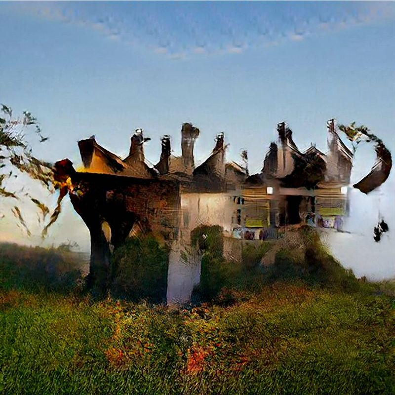 Casa com chaminés / House with chimneys | #15